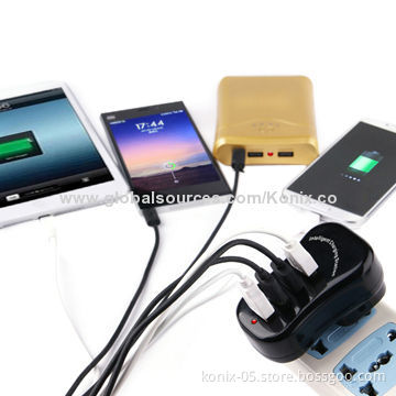 The Most Portable 4-port Charging StationNew